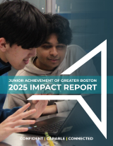 Junior Achievement of Greater Boston Impact Report (2024-2025) cover